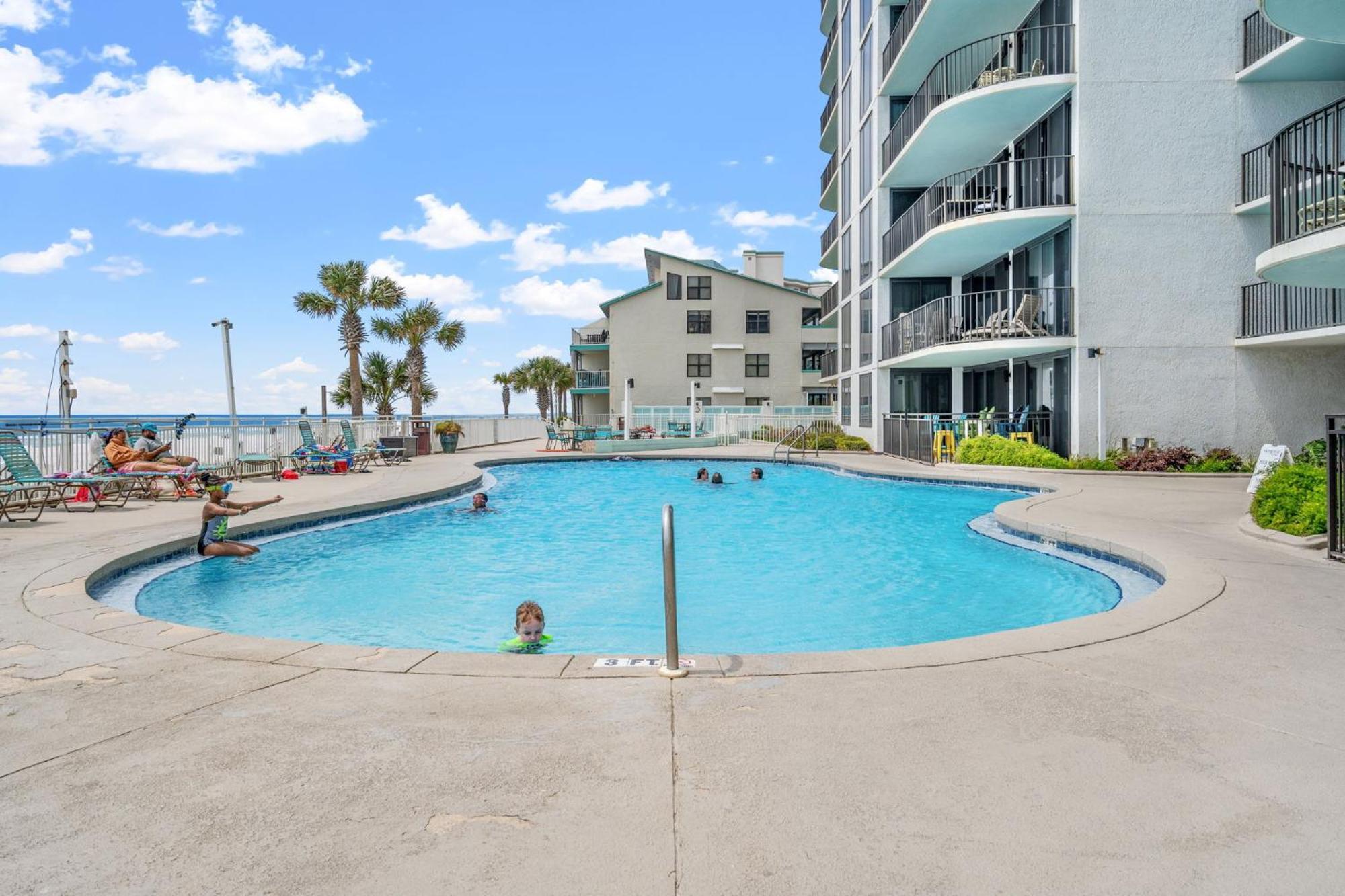 Stunning 2/2 Designer Condo W Coastal Appeal Right On The Gulf! Panama City Beach Exteriér fotografie
