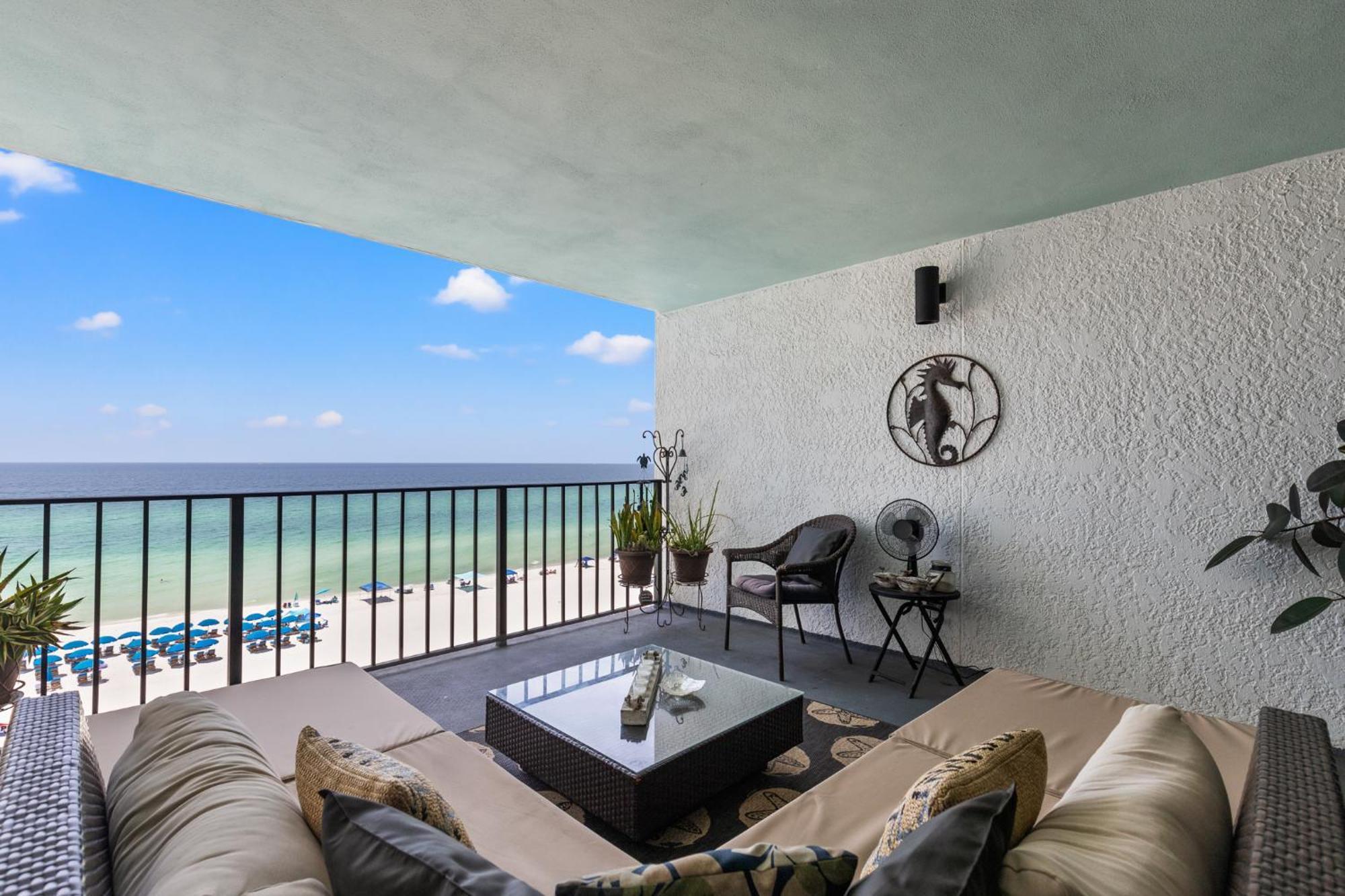 Stunning 2/2 Designer Condo W Coastal Appeal Right On The Gulf! Panama City Beach Exteriér fotografie